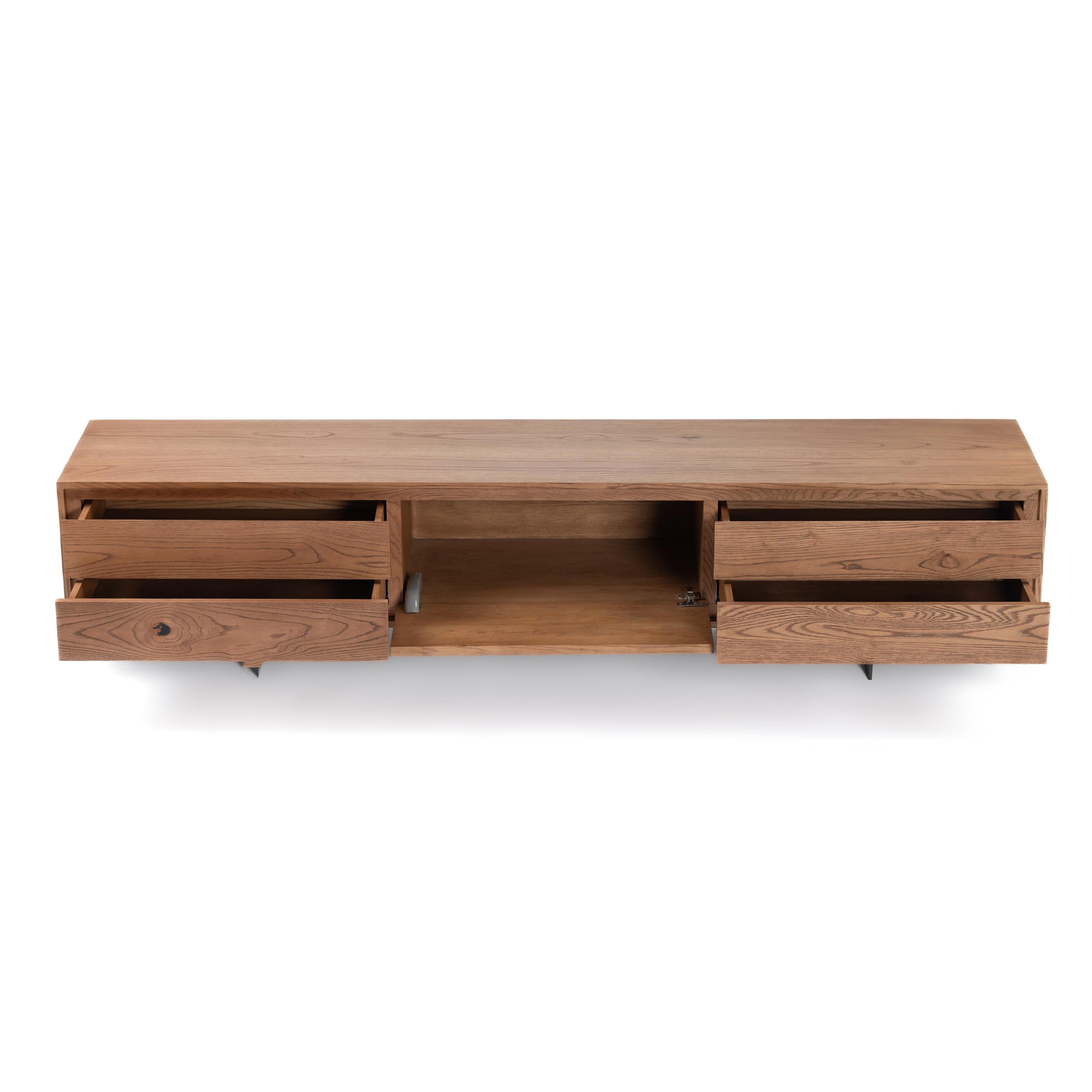 Tv unit-flitch and grain