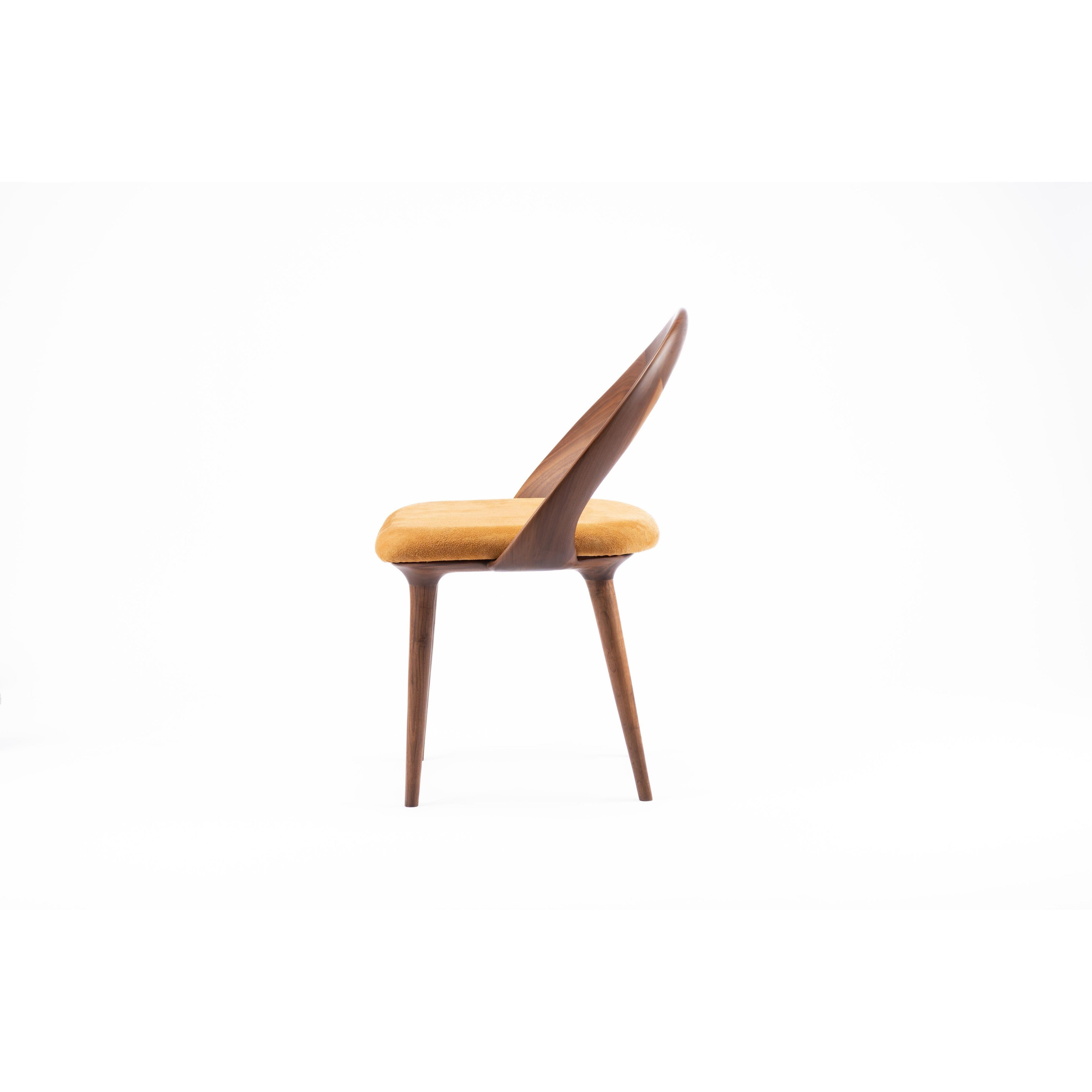 U-Dining chair-flitch and grain
