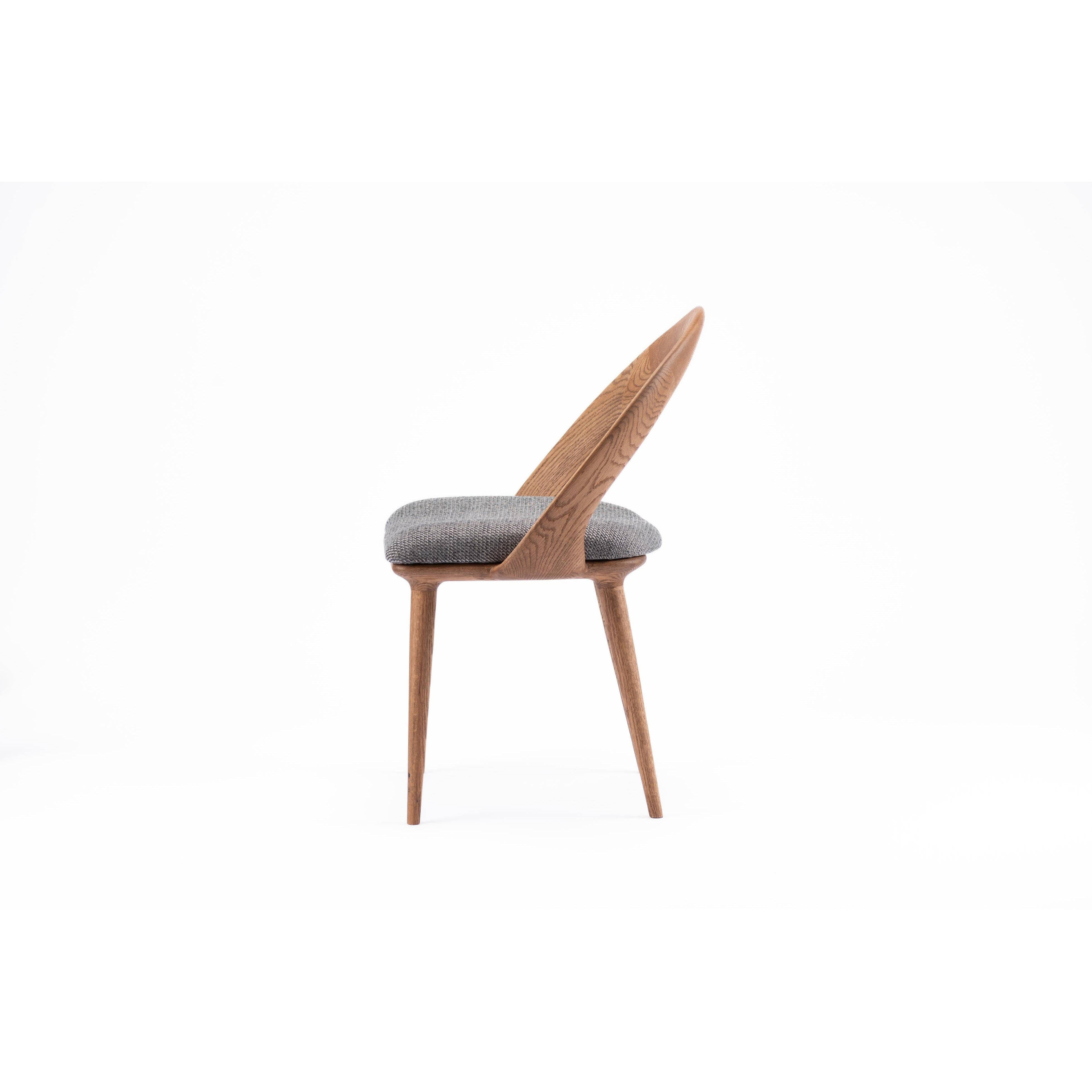 U-Dining chair-flitch and grain
