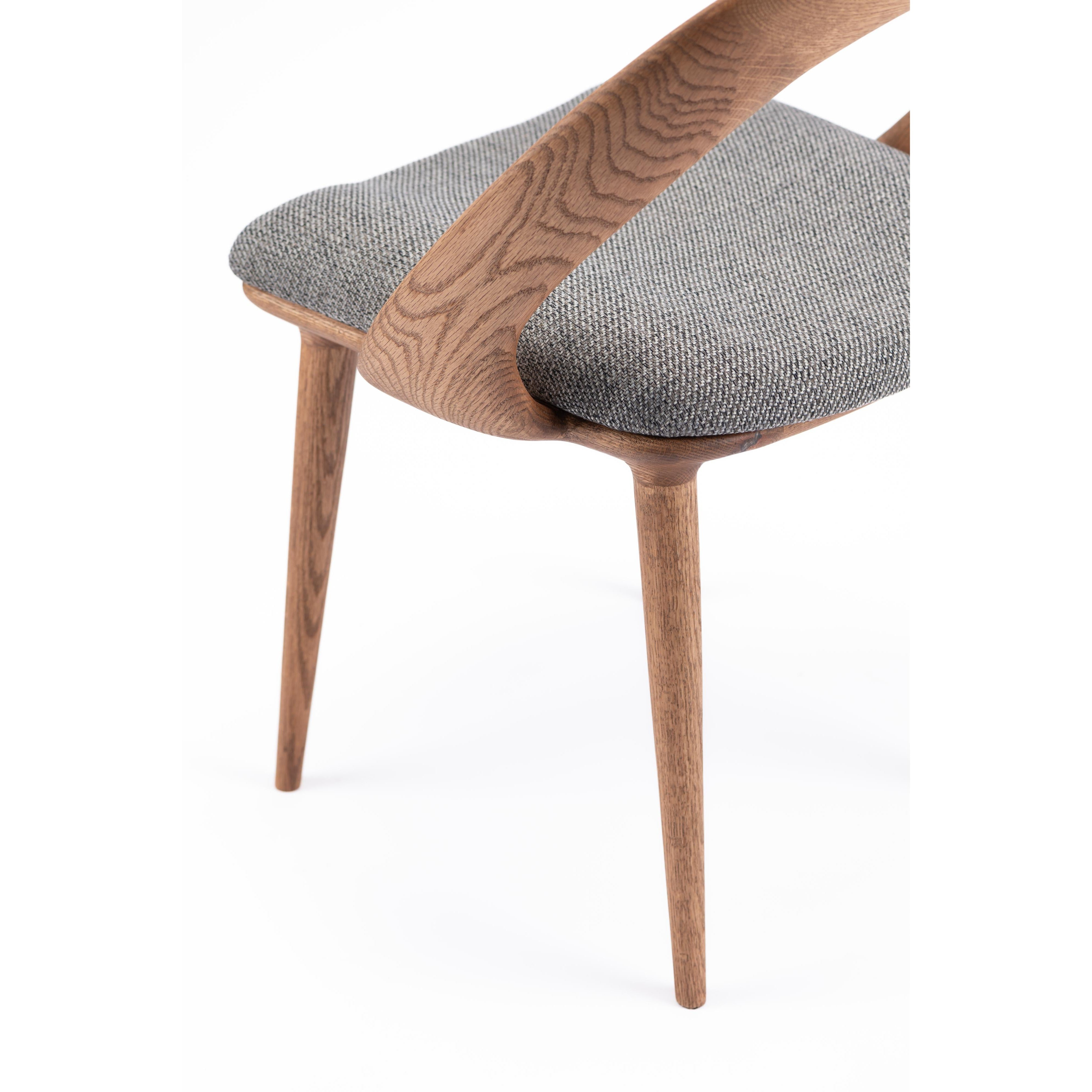 U-Dining chair-flitch and grain