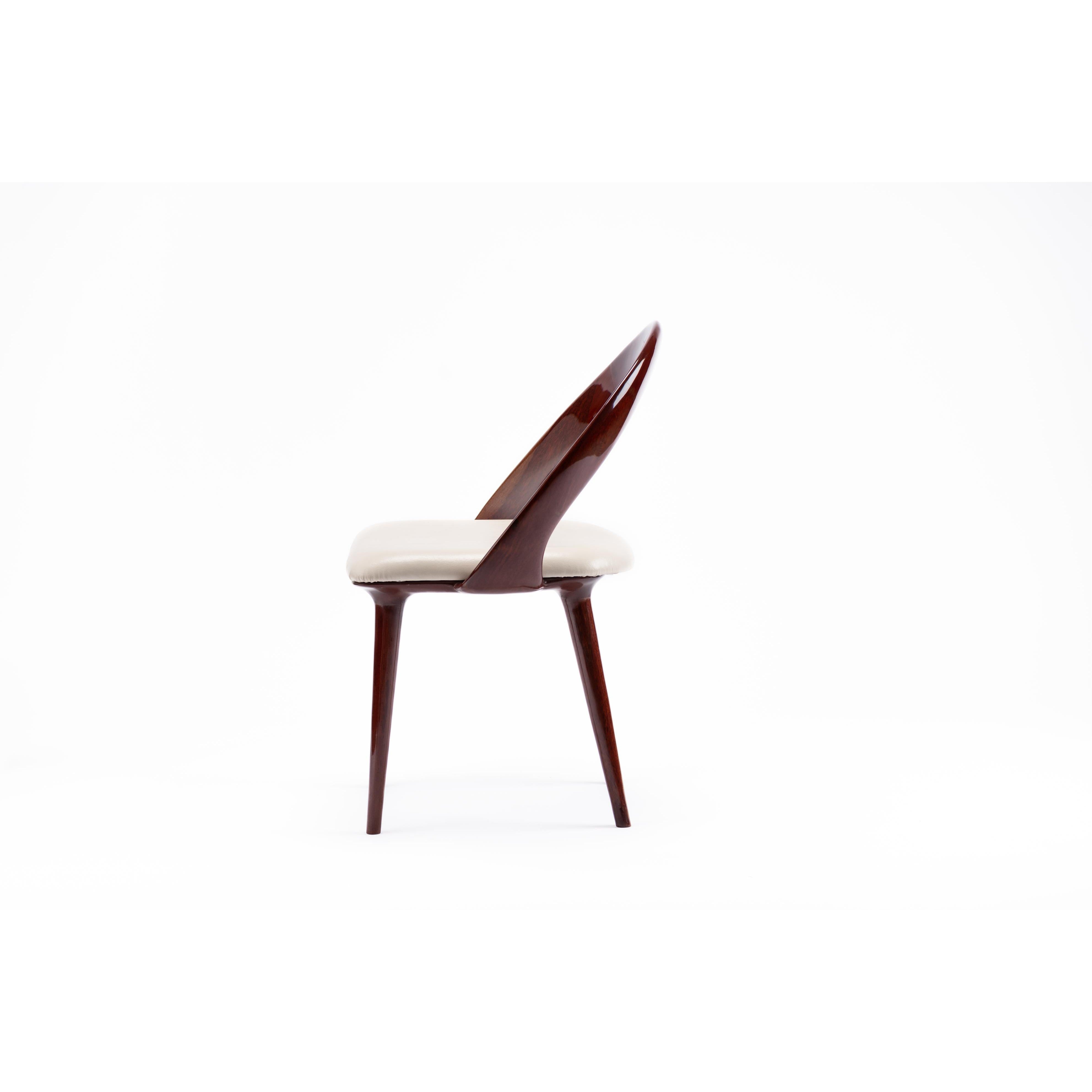 U-Dining chair-flitch and grain