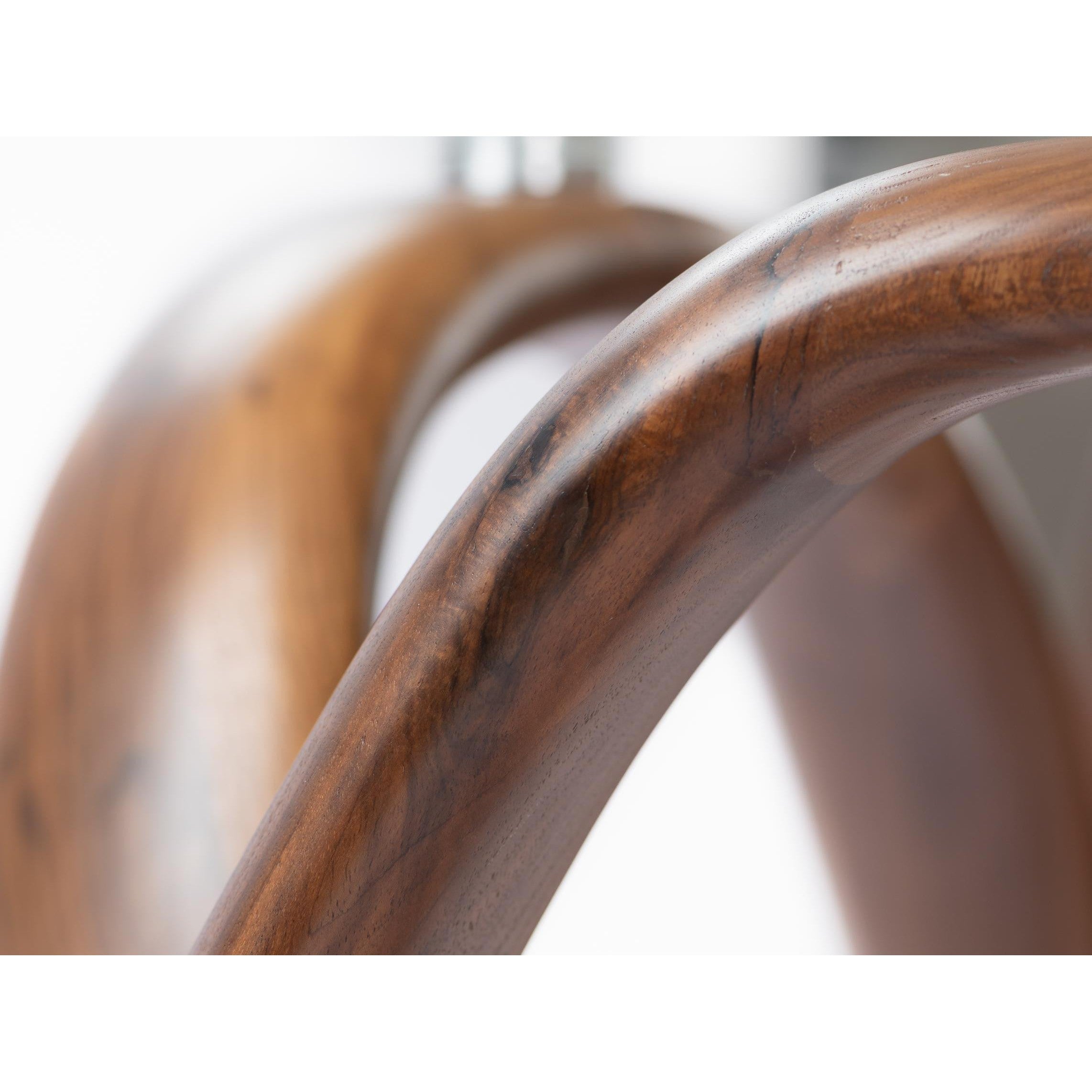 Single infinity Dining table-flitch and grain