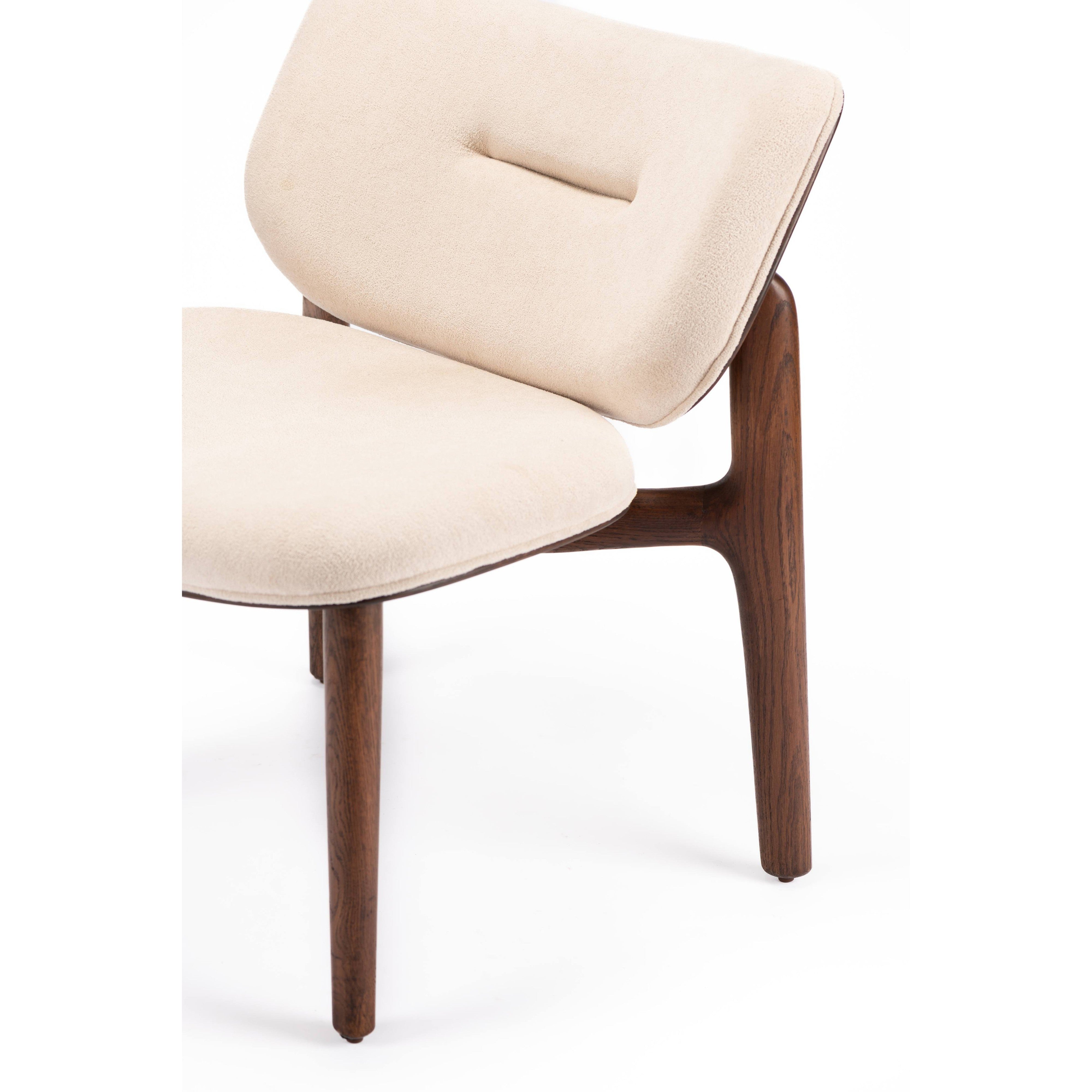 Remi Armless Chair-flitch and grain