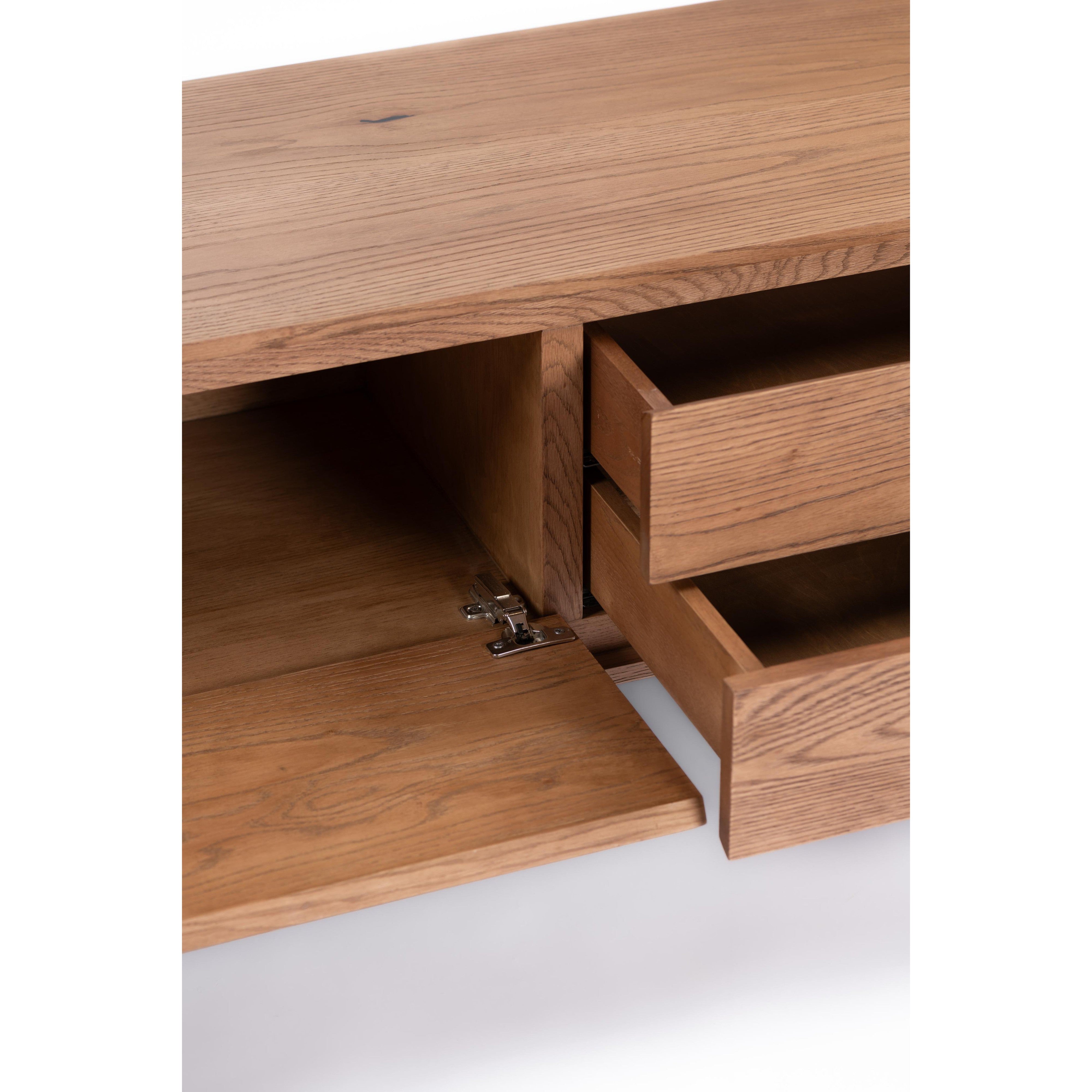 Tv unit-flitch and grain