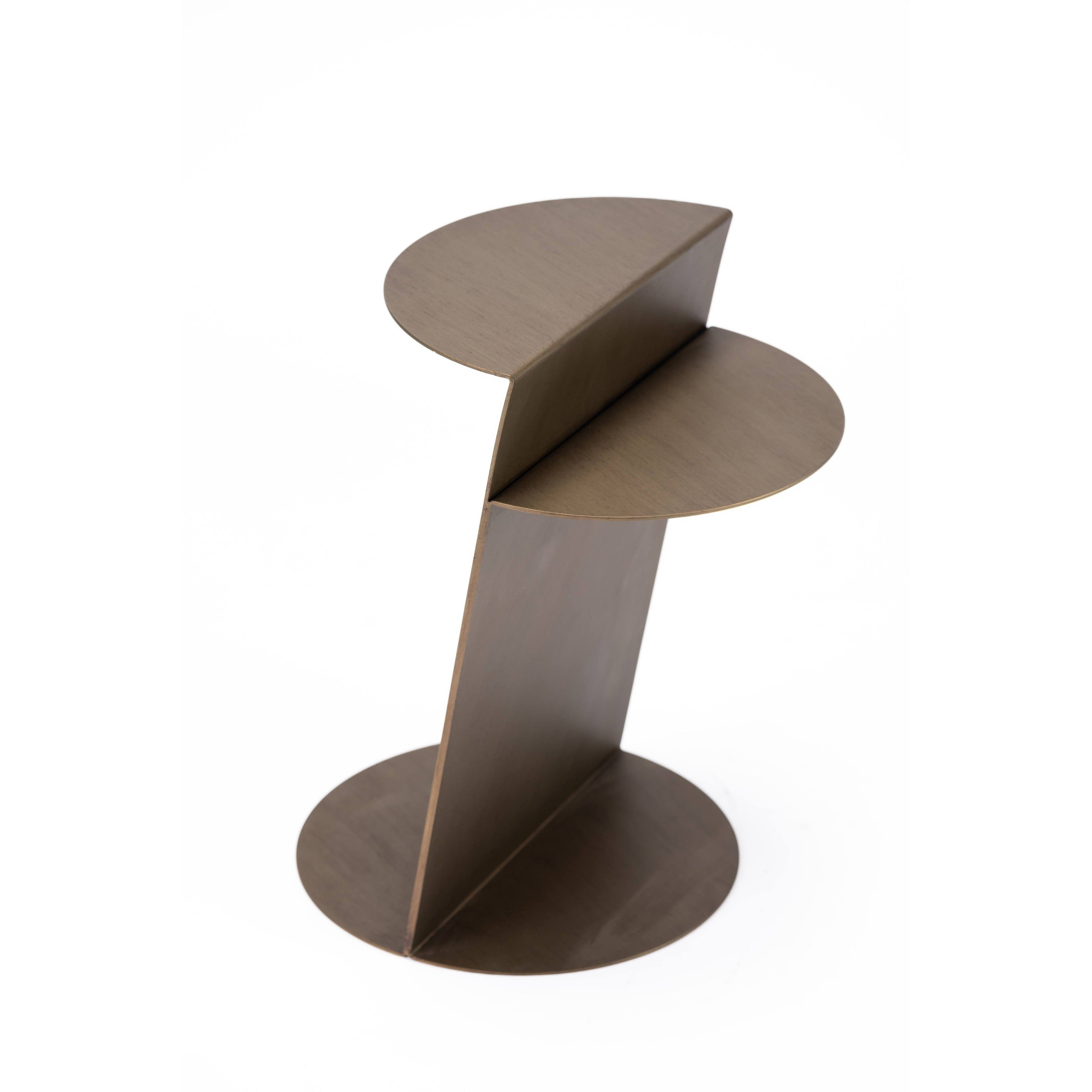 Axis Side Table-flitch and grain
