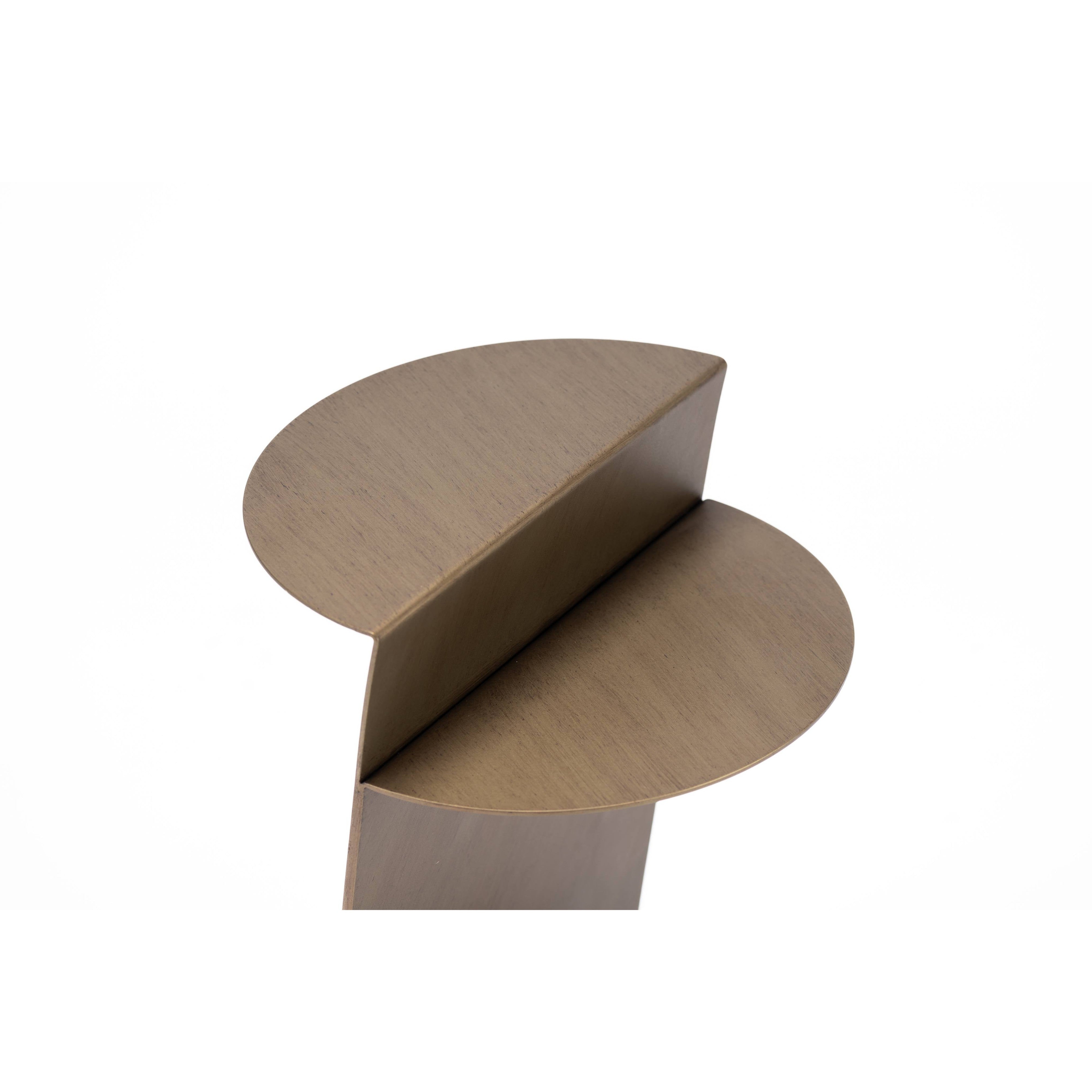 Axis Side Table-flitch and grain