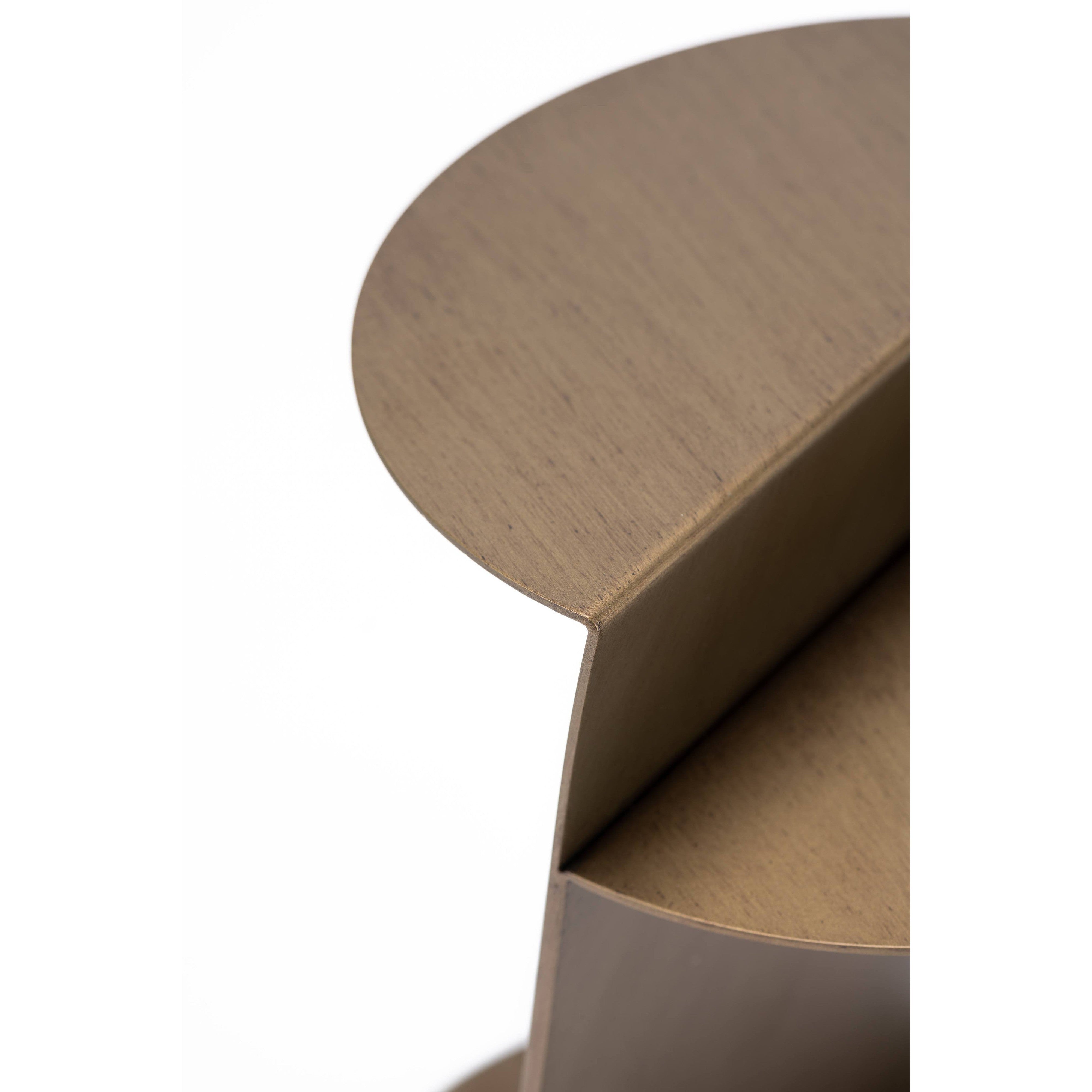 Axis Side Table-flitch and grain