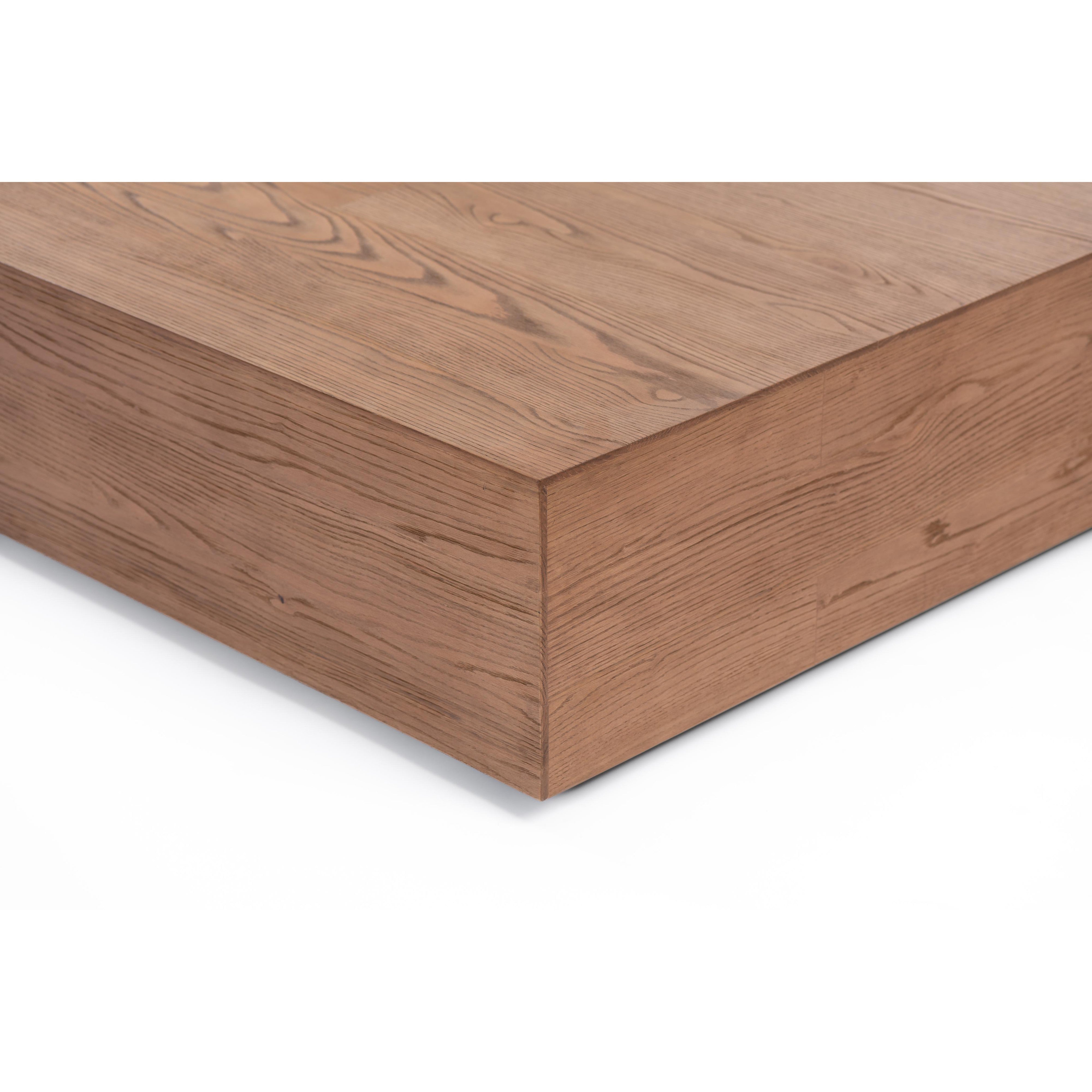 Recta coffee table-flitch and grain