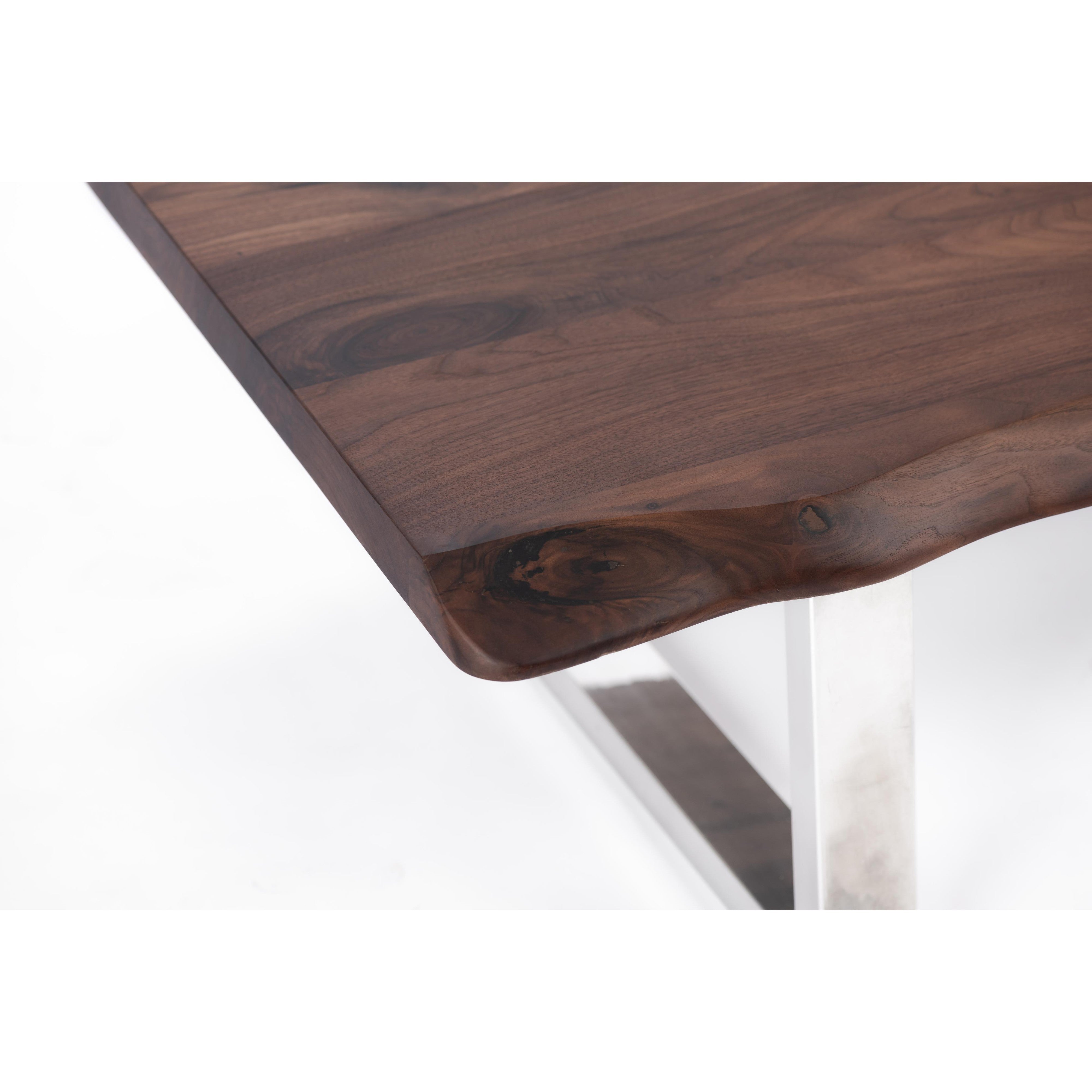 Nuk coffee table-flitch and grain