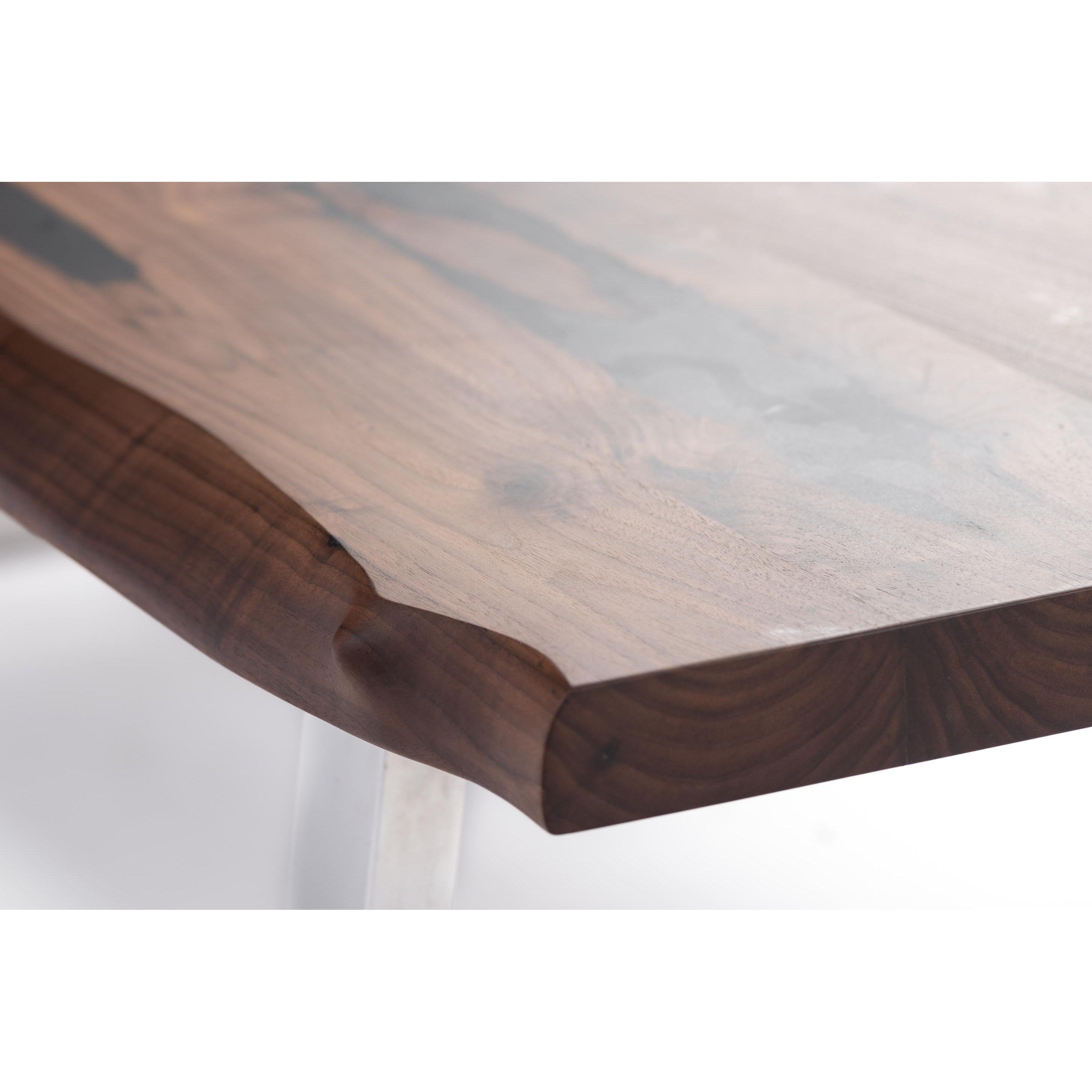 Nuk coffee table-flitch and grain