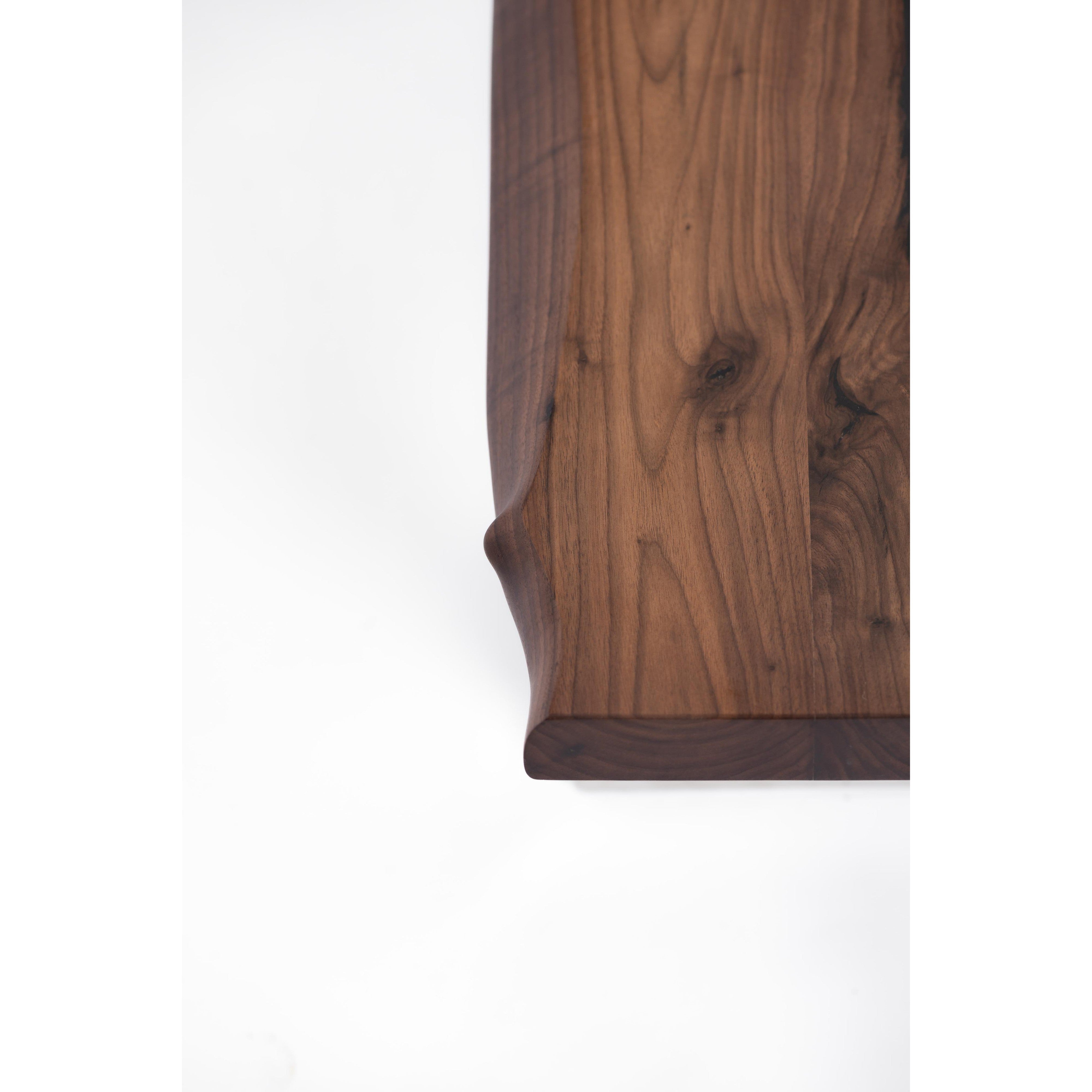 Nuk coffee table-flitch and grain