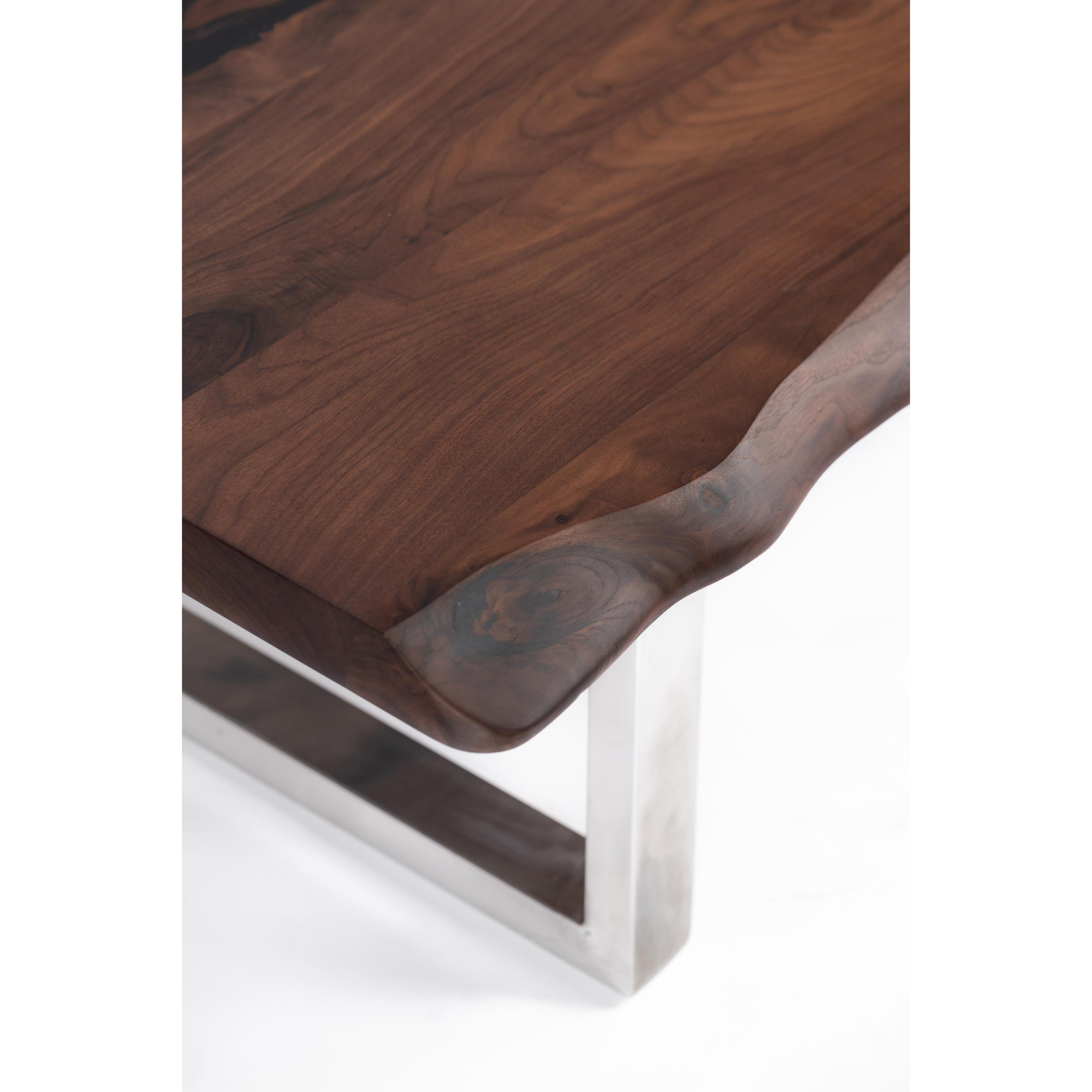 Nuk coffee table-flitch and grain
