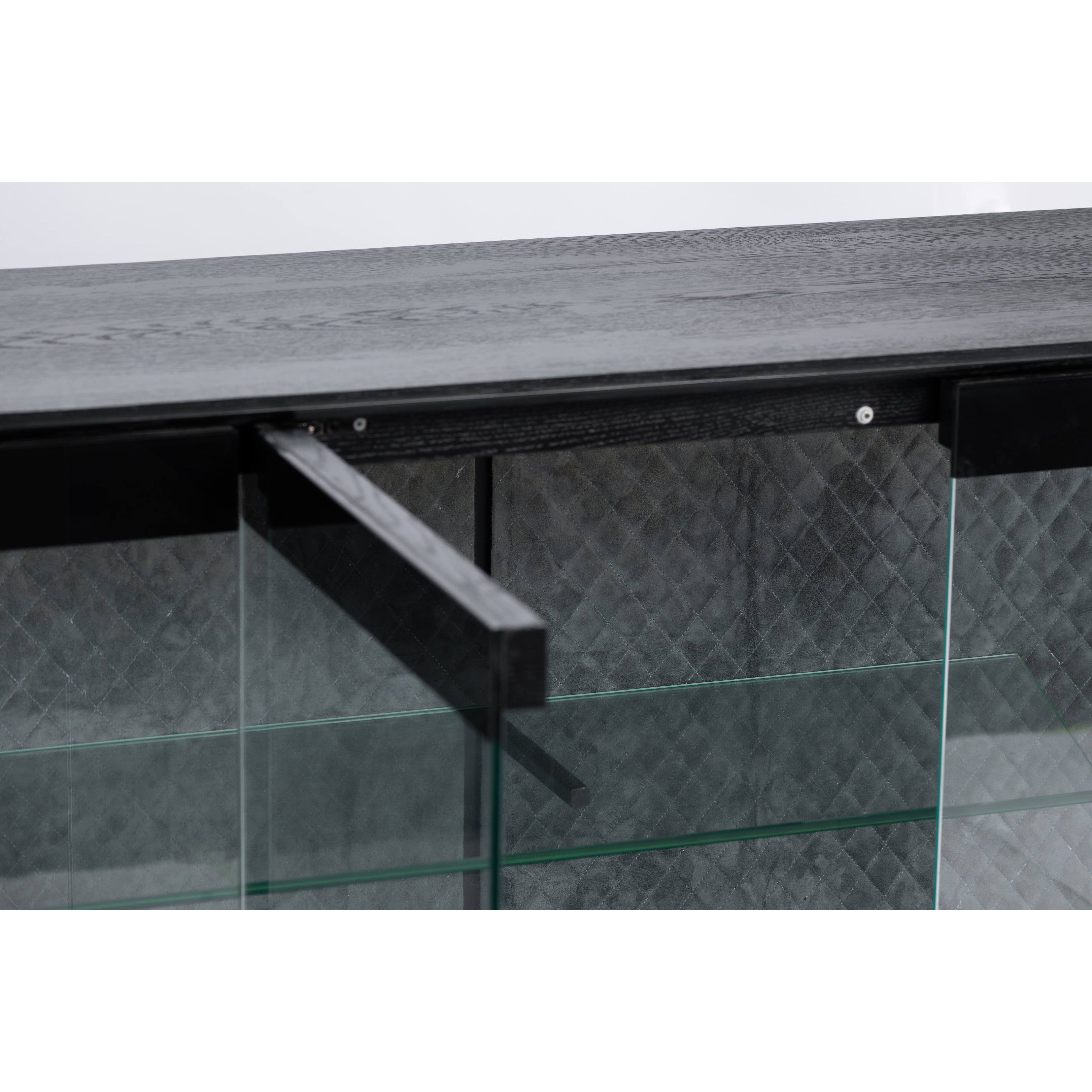 Glass buffet-flitch and grain