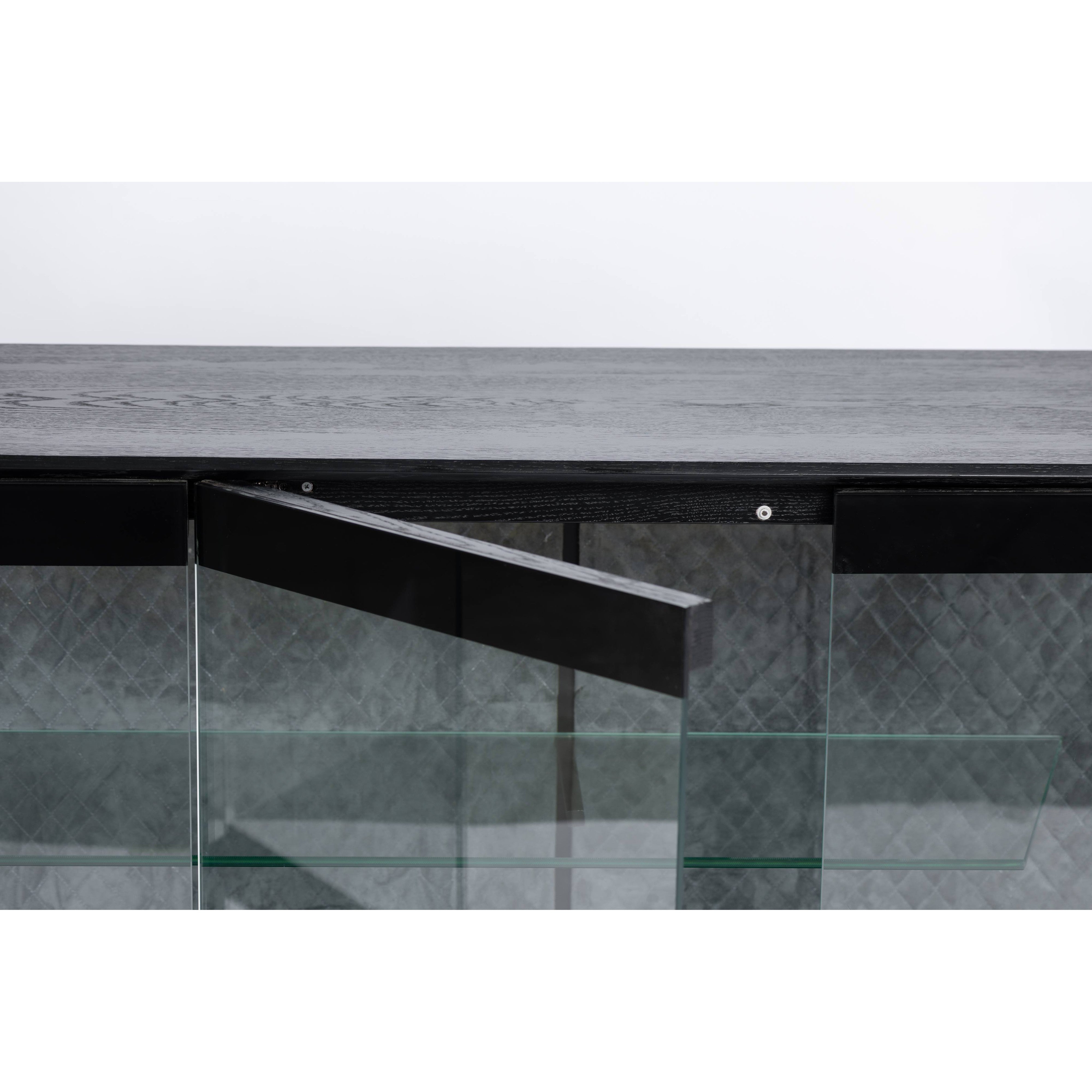 Glass buffet-flitch and grain