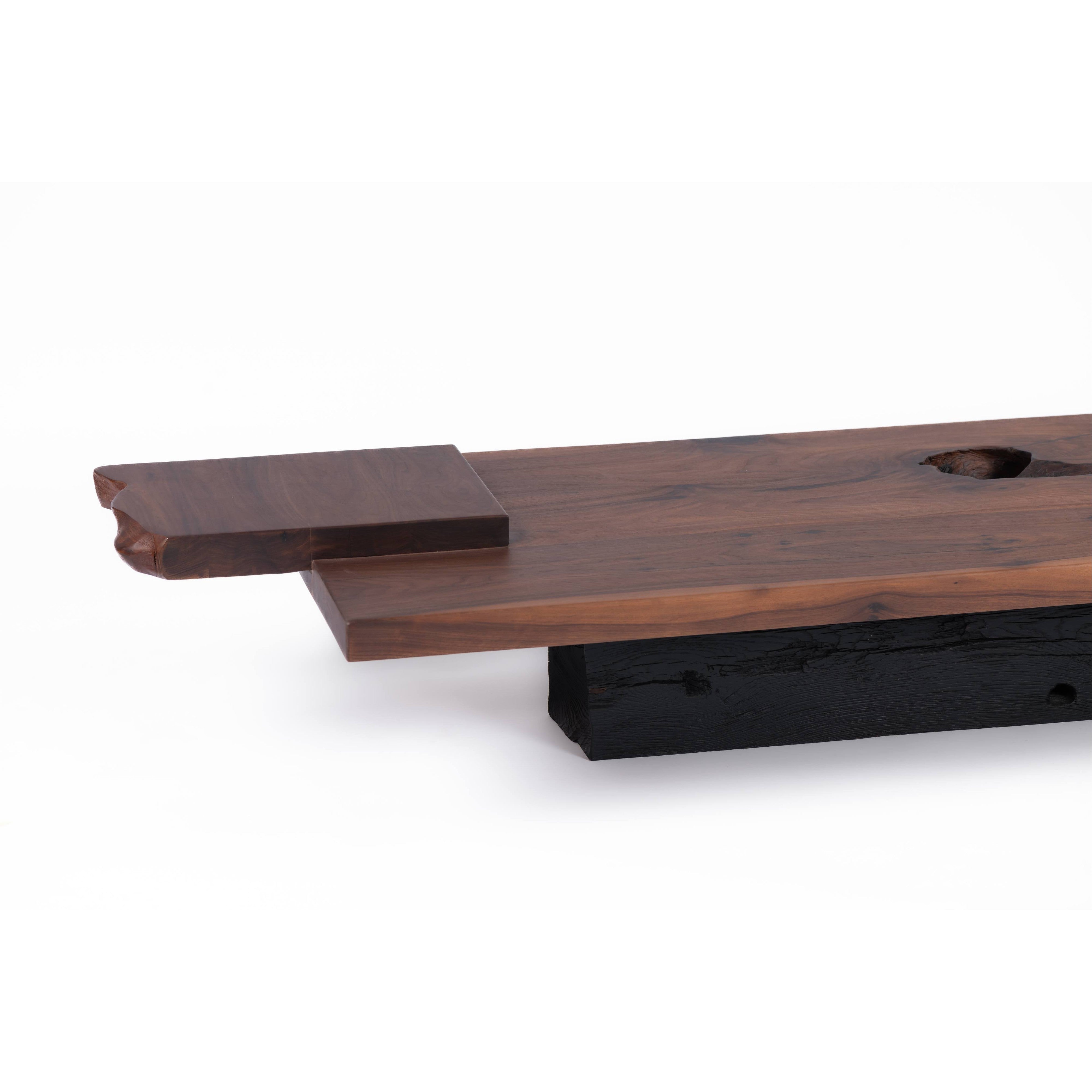 Ridge coffee table-flitch and grain