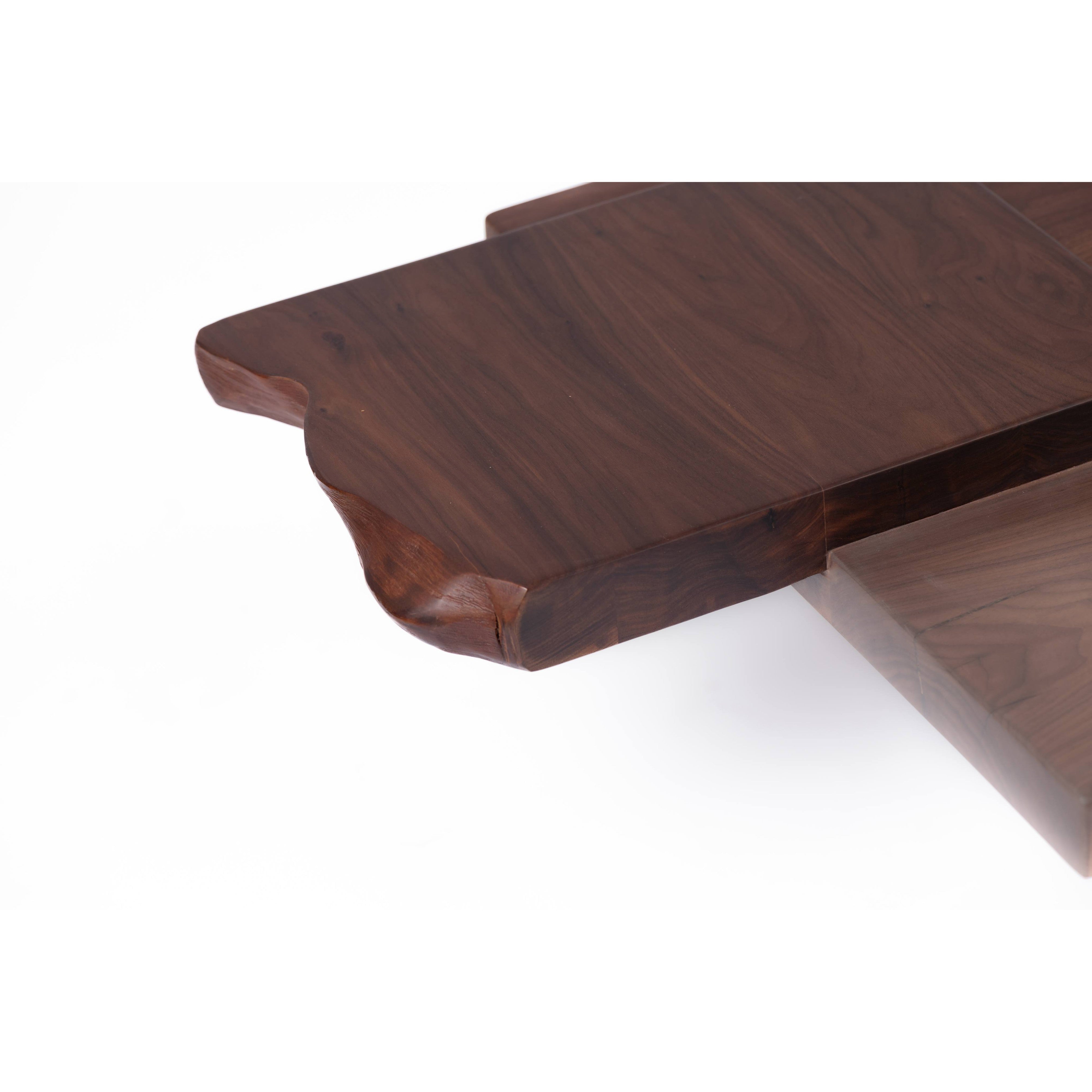 Ridge coffee table-flitch and grain