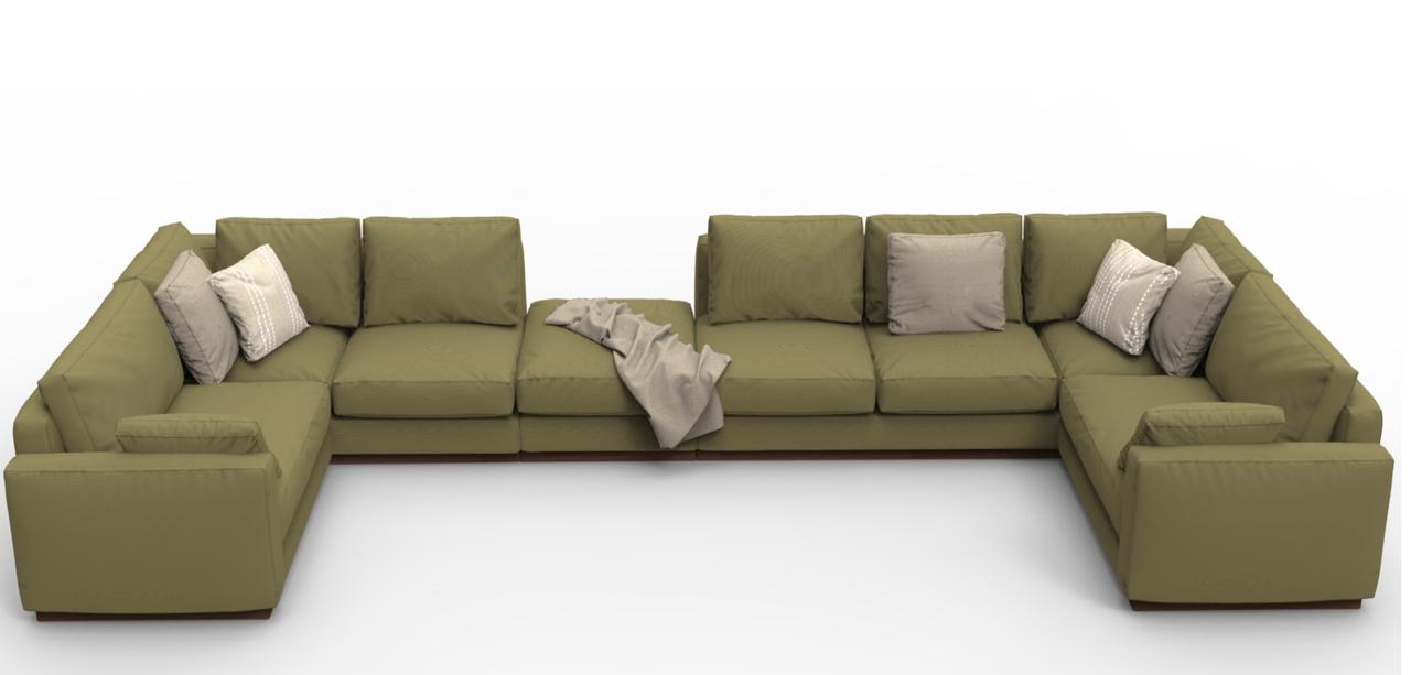 U-Shaped Sofa
