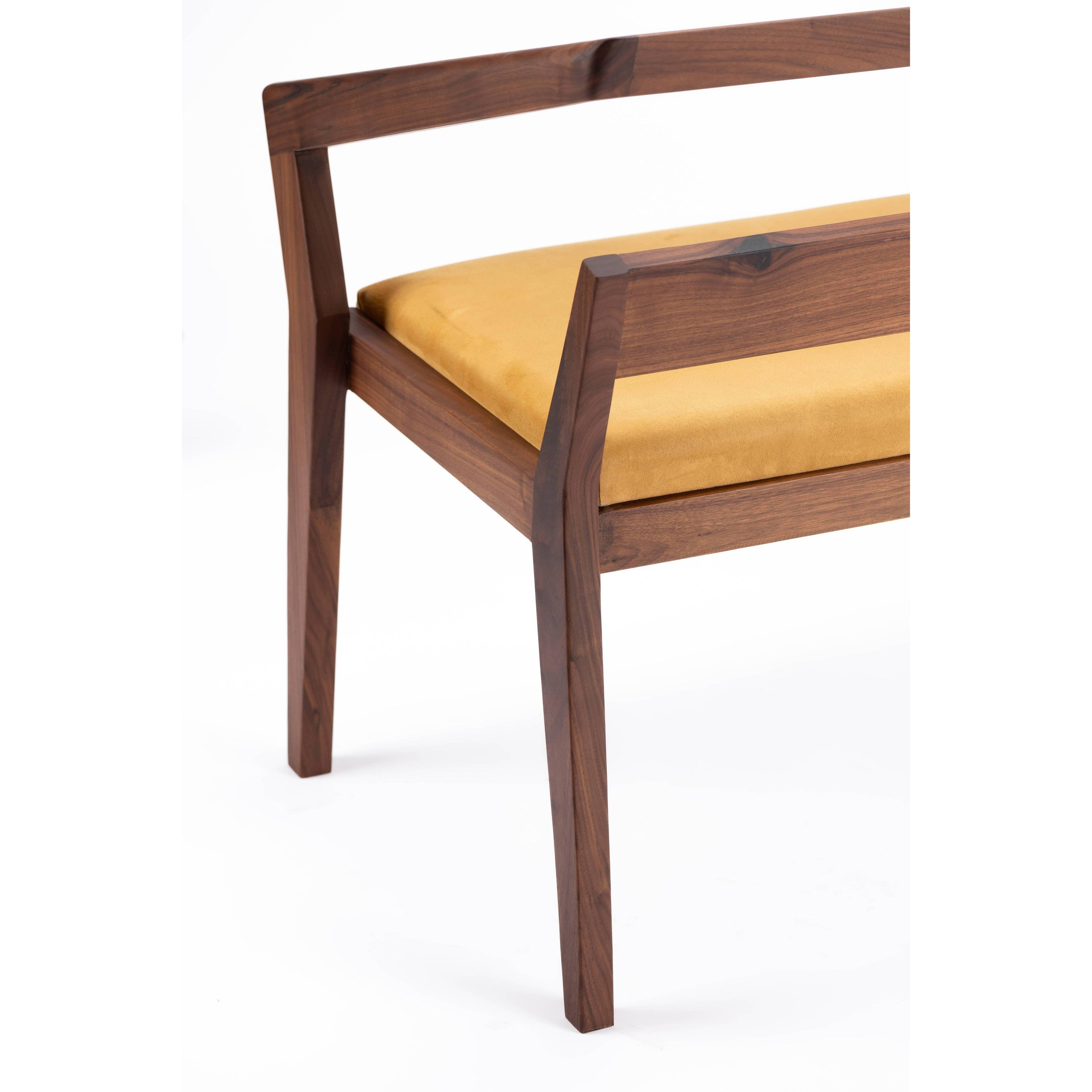 H-Dining bench-flitch and grain