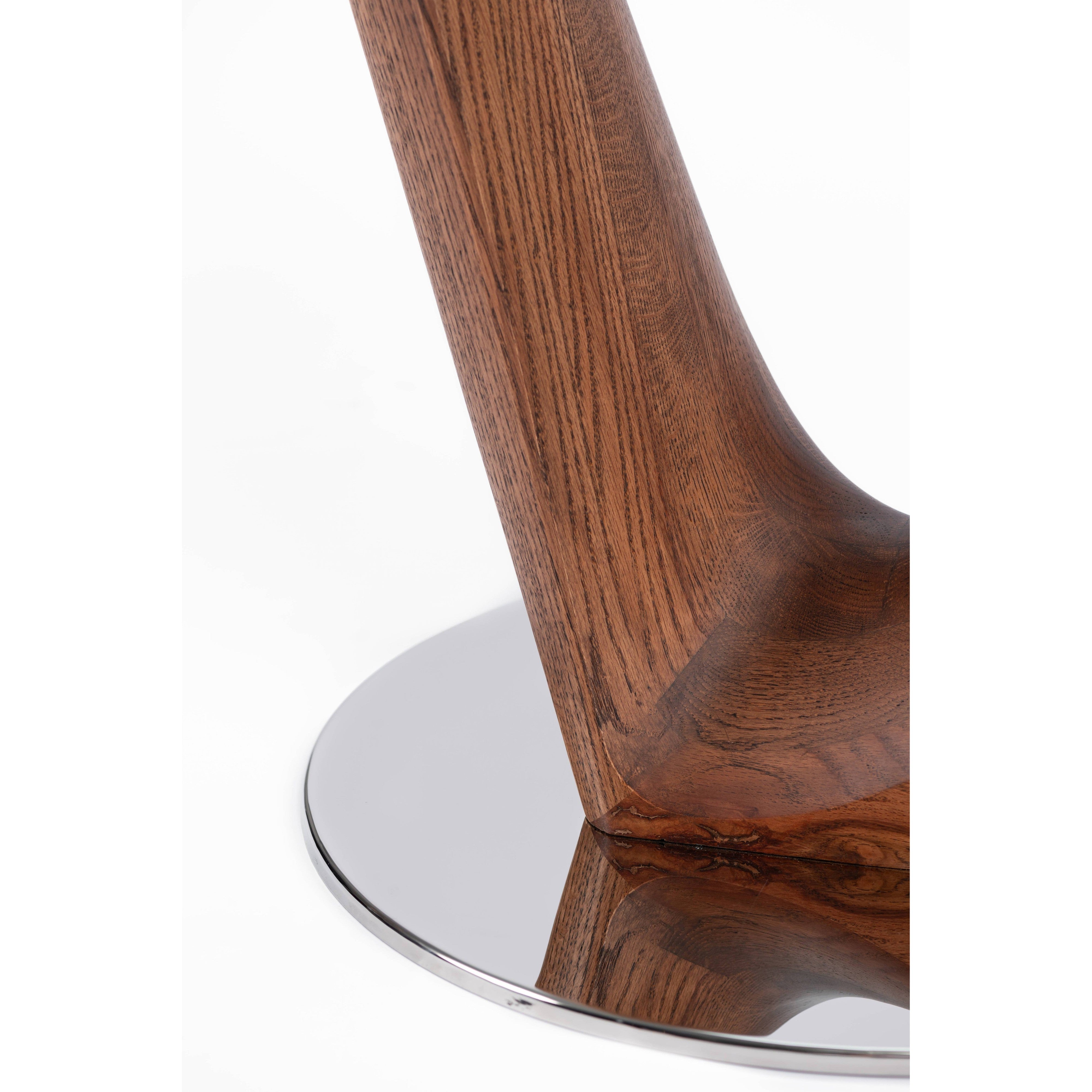 Trigon Dining Table-flitch and grain