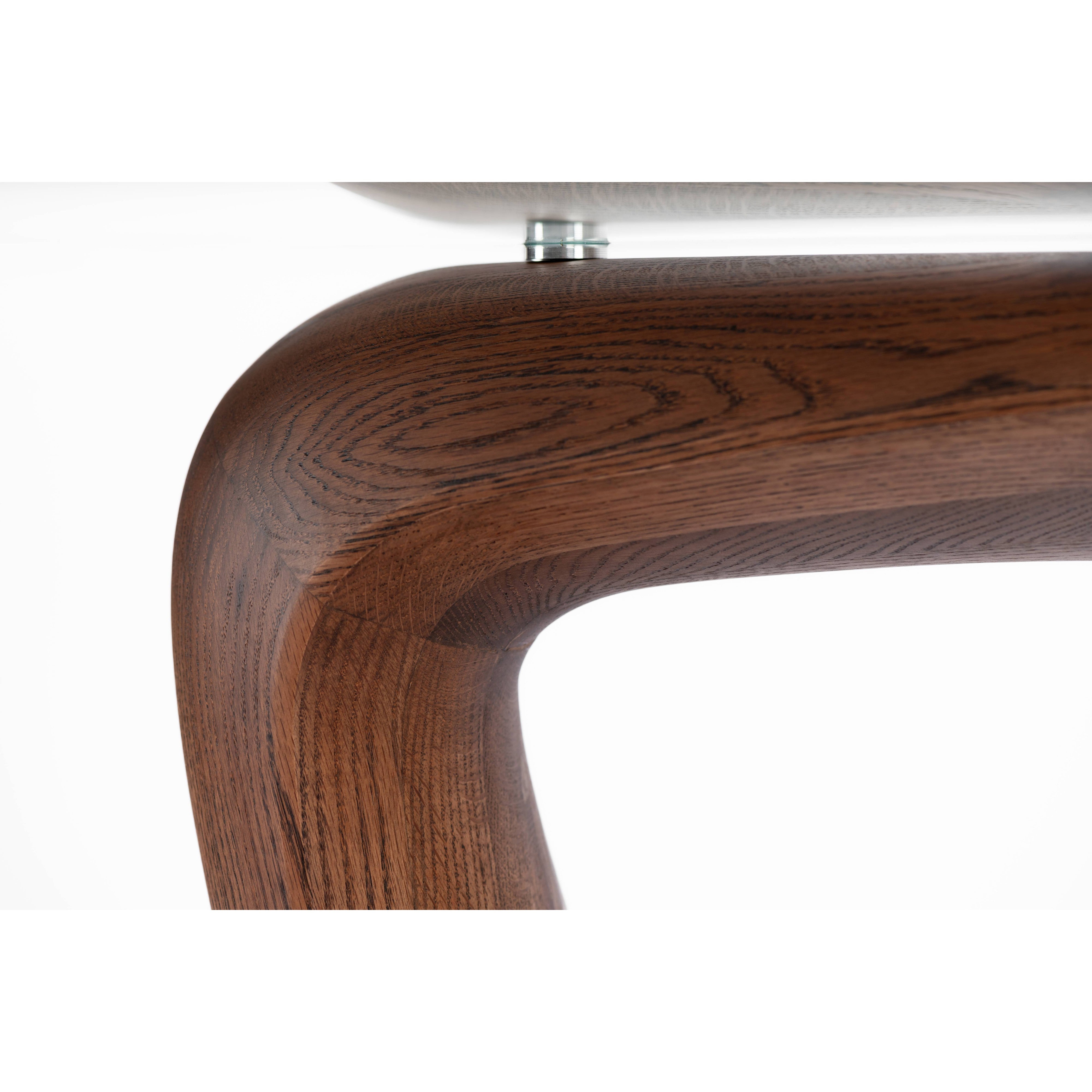 Trigon Dining Table-flitch and grain
