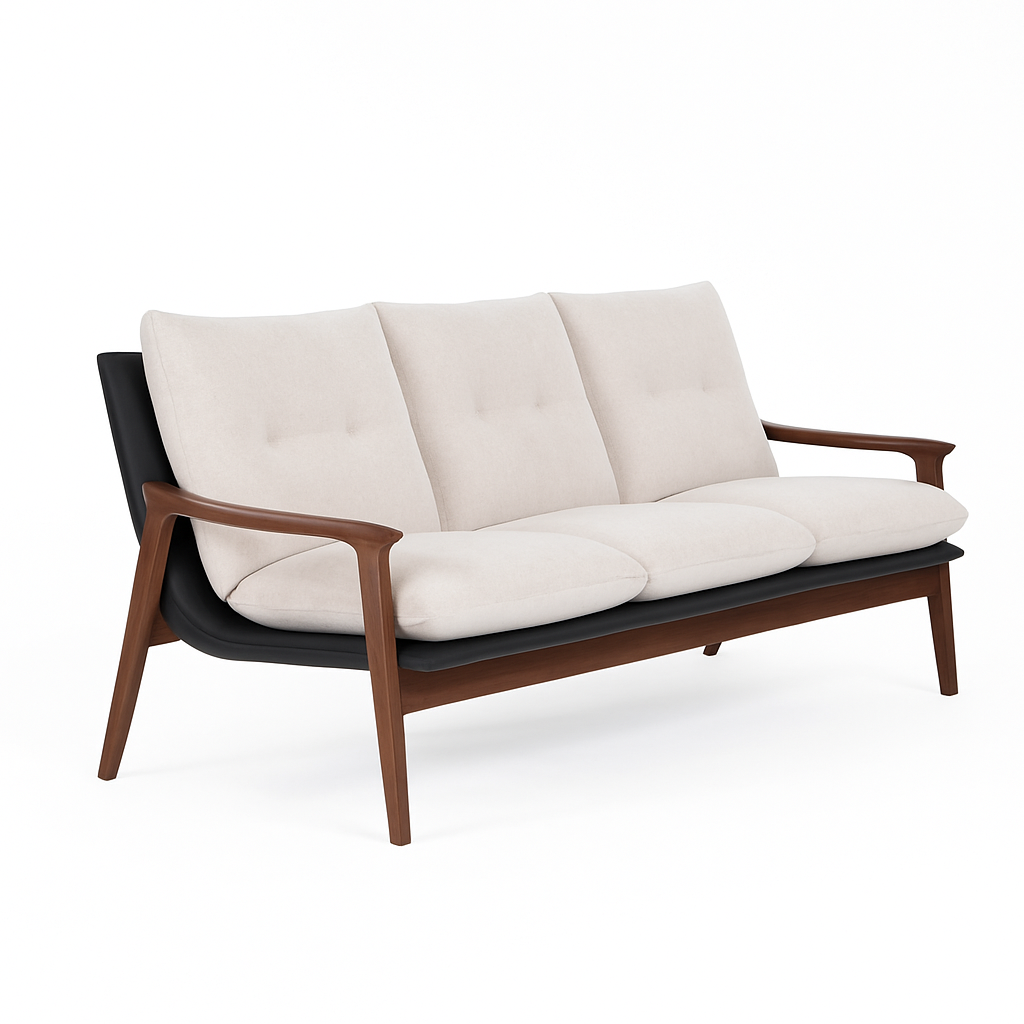 Lacoste Leather Sofa 3 Seater