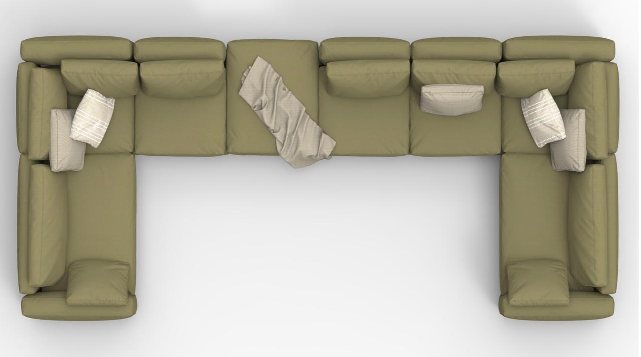 U-Shaped Sofa