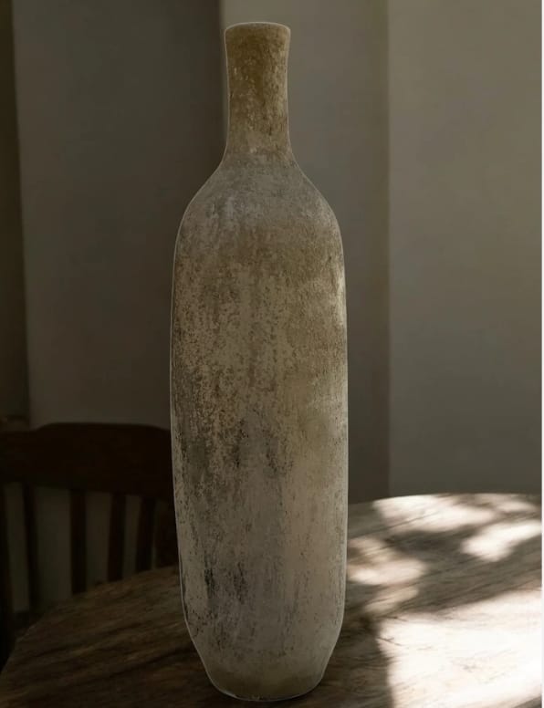 Grey Drift vase