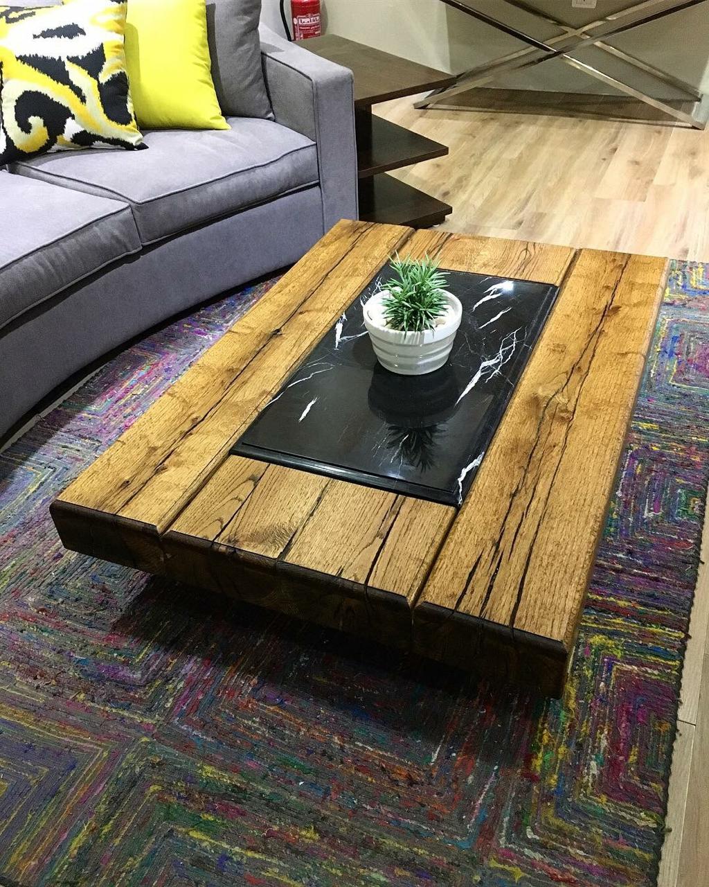 Bold oak Coffee Table