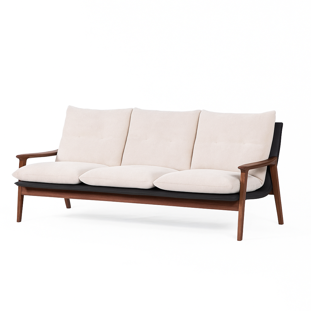 Lacoste Leather Sofa 3 Seater